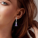 Brinco Nossa Senhora Aparecida Roxo