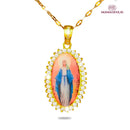 4 Colares de Nossa Senhora Aparecida + 2 Colares Nossa Senhora das Graças