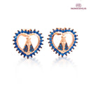 Brinco de Nossa Senhora Aparecida Amor Divino - Zircônia Premium