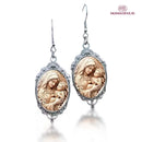 Brinco Nossa Senhora do Rosário - Joia Artesanal (FRETE GRÁTIS)