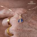 Colar Mini Nossa Senhora Aparecida - Ouro 14K