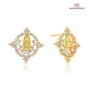 Brinco de Nossa Senhora de Guadalupe com Zircônia