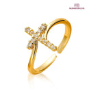 Anel de Cruz Luxo - Ajustável