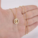 Colar Maria de Nazaré  Cristal