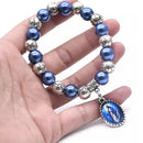 Pulseira Nossa Senhora das Graças em Pérolas
