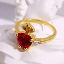 Anel Sagrado Coração de Jesus - Luxo e Devoção