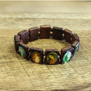 Pulseira de Madeira Devoção e Nostalgia