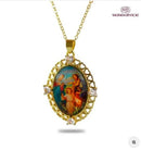 Colar Sagrada Família + Colar Nossa Senhora Aparecida (COMPRE 1 LEVE 2)